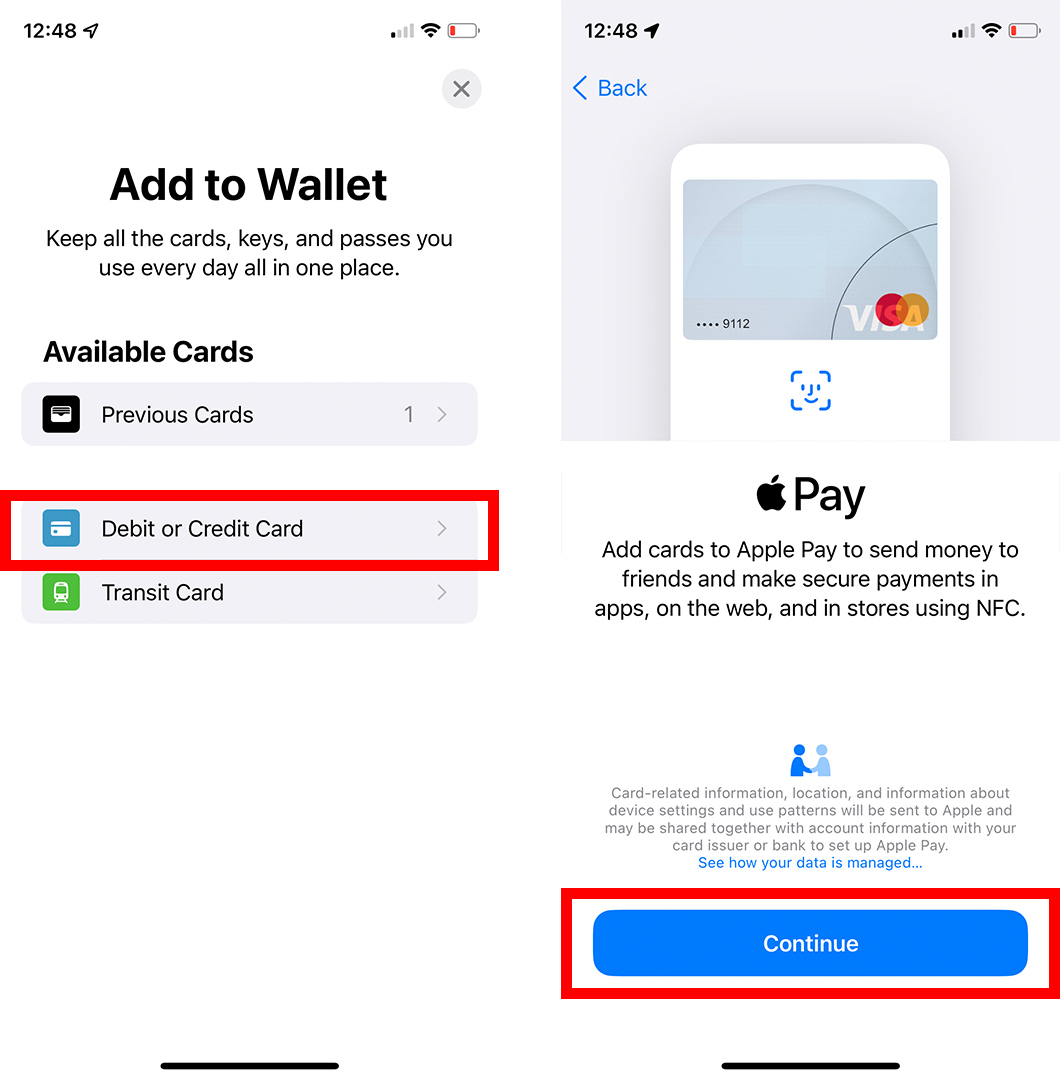 كيفية إعداد Apple Pay على iPhone