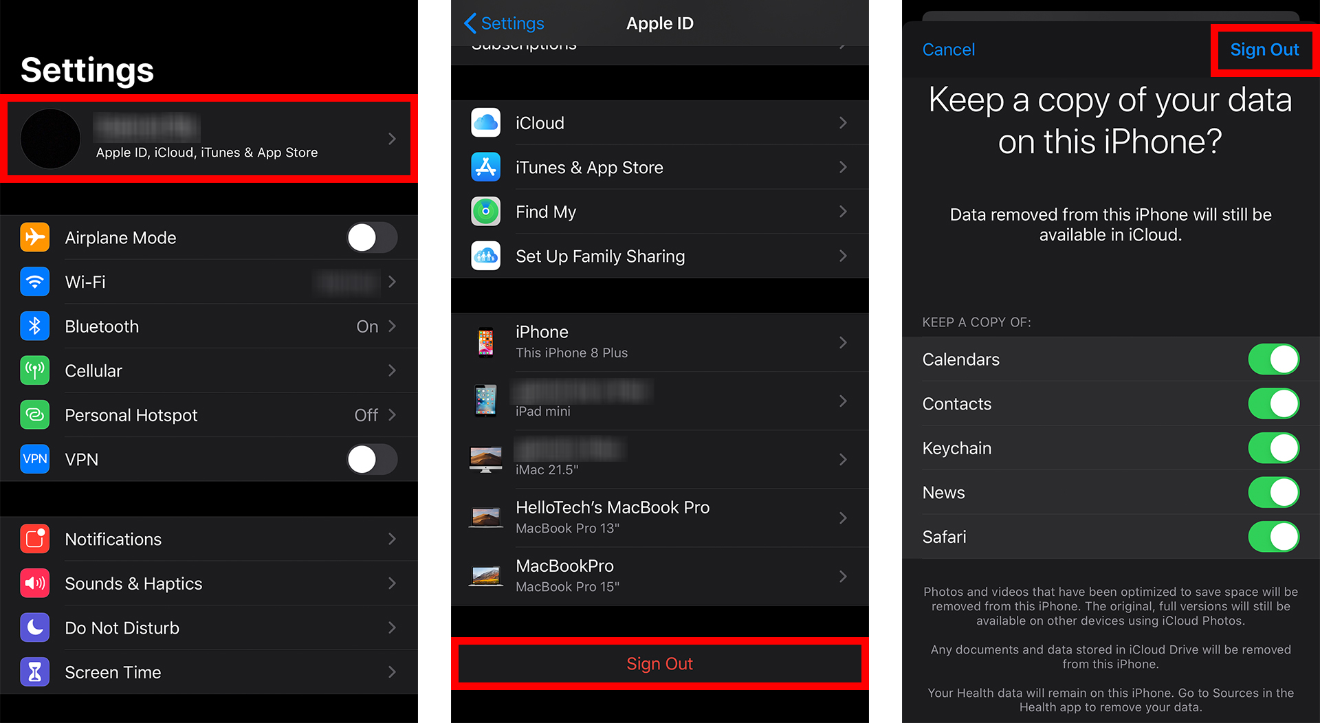 كيفية تغيير Apple ID الخاص بك على الايفون 3