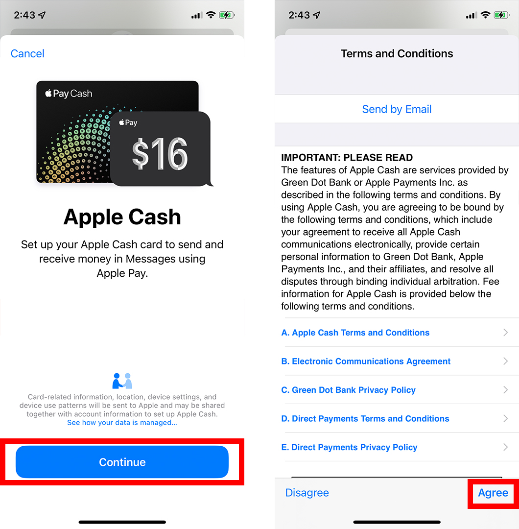 كيفية إرسال الأموال باستخدام Apple Cash