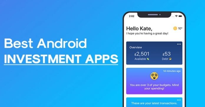 Molemo ka ho fetisisa Android Investment Apps