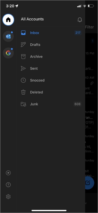 كيفية تغيير طريقة عرض Outlook على سطح المكتب والويب 11 افتح تطبيق إعدادات النظرة