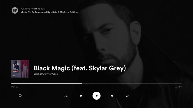 Spotify تشغيل الموسيقى على PS5