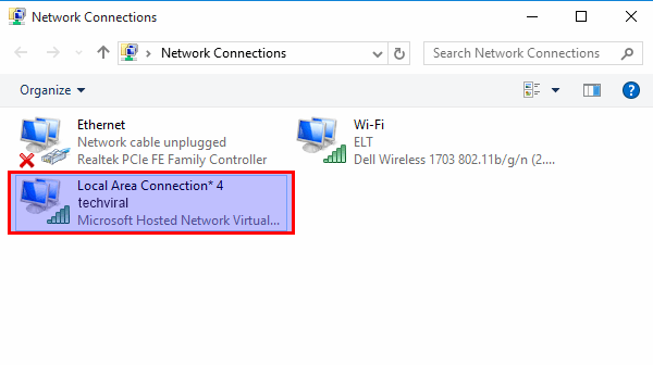 كيفية إنشاء نقطة اتصال WiFi في ويندوز 10 5