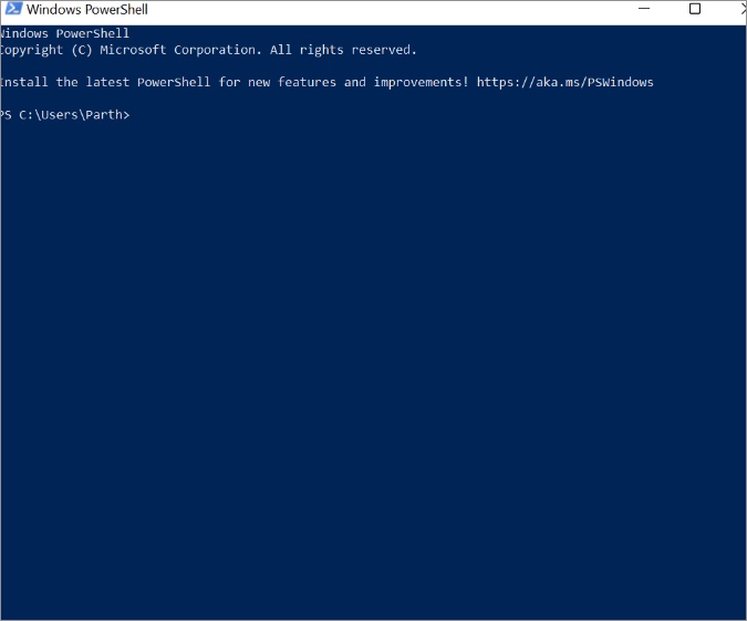 PowerShell-fenestroj