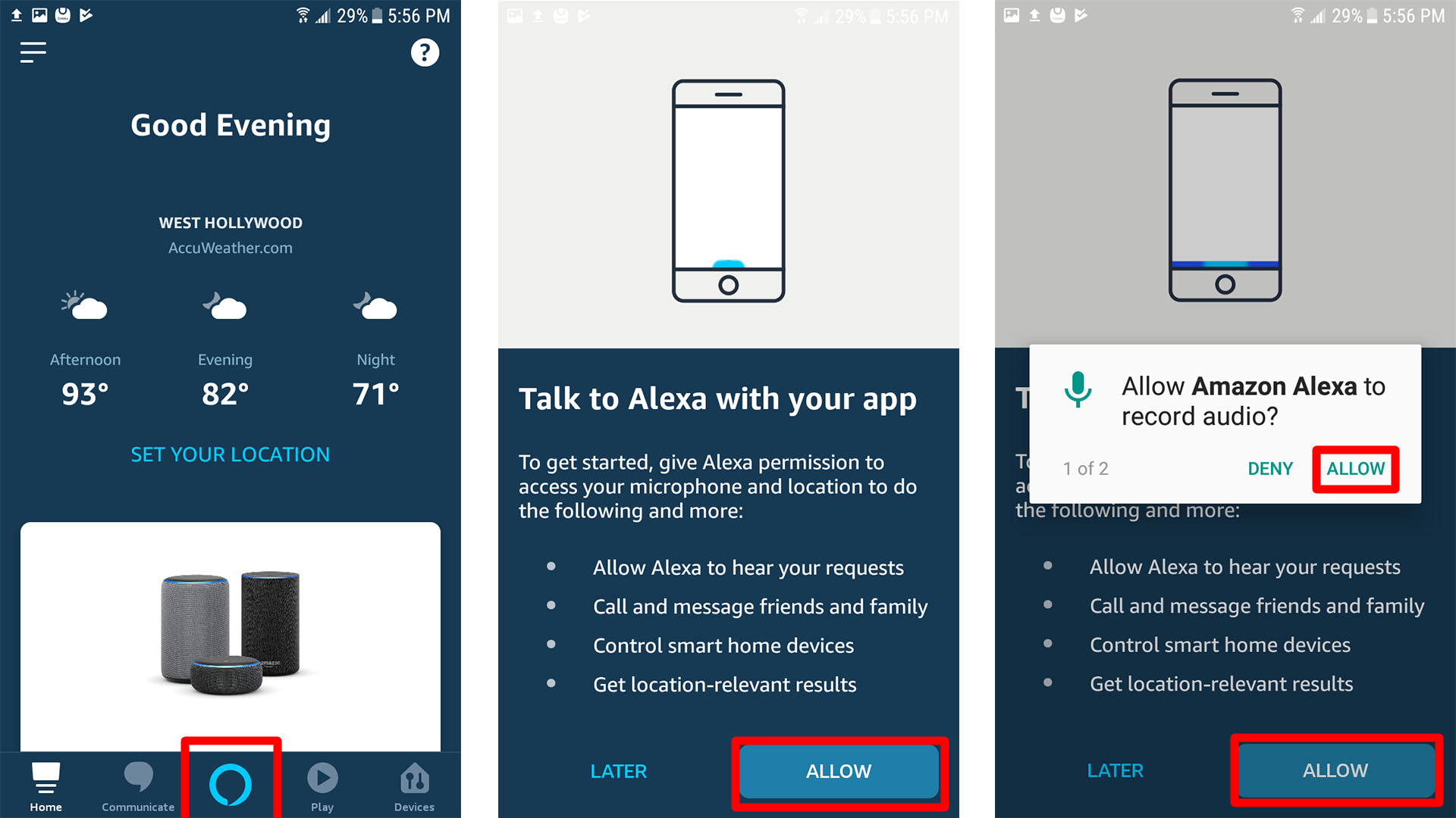 كيفية استخدام Alexa على اندرويد 4 كيفية استخدام Alexa على Android