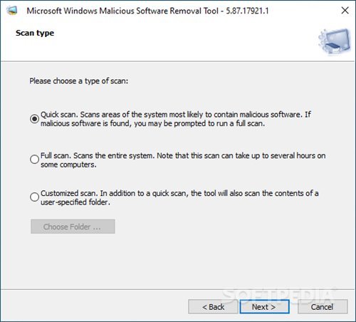 قم بتنزيل أداة إزالة البرامج الضارة لنظام التشغيل Windows