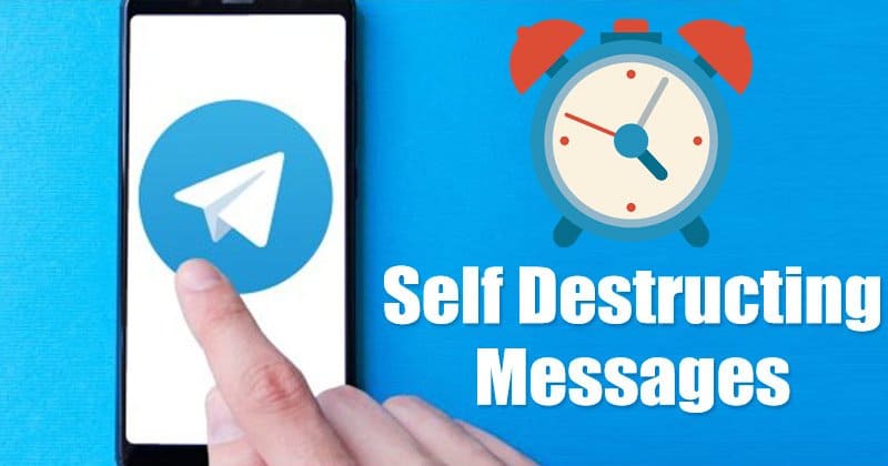 كيفية إرسال رسائل التدمير الذاتي في تليجرام 2 كيفية إرسال رسائل التدمير الذاتي في تليجرام 2
