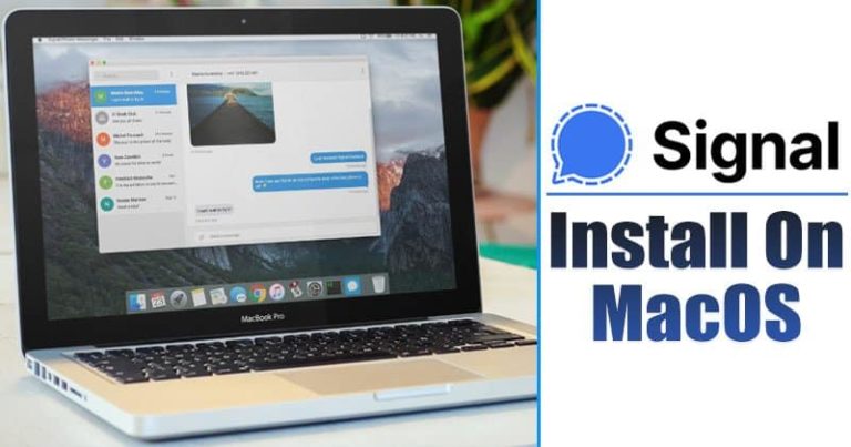 كيفية تشغيل تطبيق Signal Private Messenger على ماك 3