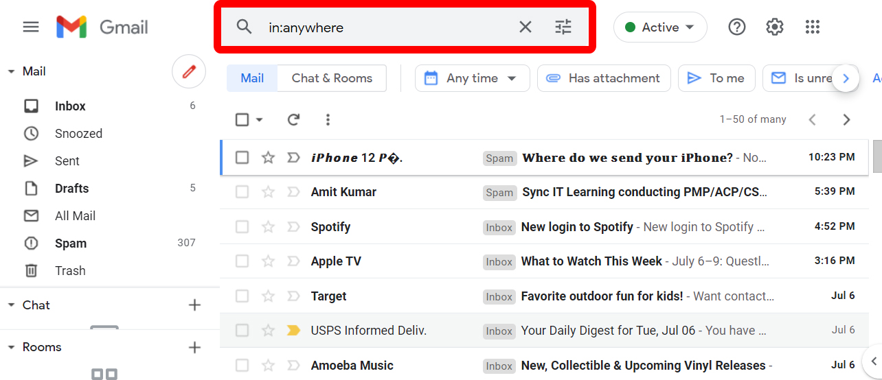 كيفية تصفية وحذف جميع رسائل البريد الإلكتروني الخاصة بك في Gmail