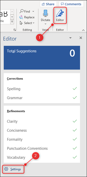 كيفية التحقق من اللغة الشاملة في Microsoft Word 2