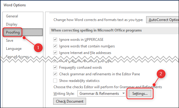 كيفية التحقق من اللغة الشاملة في Microsoft Word 3