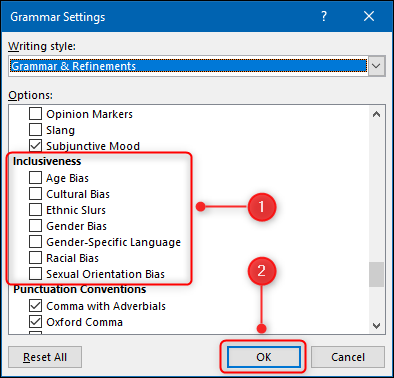 كيفية التحقق من اللغة الشاملة في Microsoft Word 4