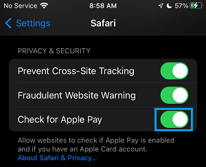 Apple Pay لا يعمل على iPhone: كيفية الإصلاح؟ 5