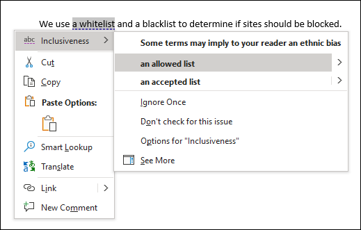 كيفية التحقق من اللغة الشاملة في Microsoft Word 5