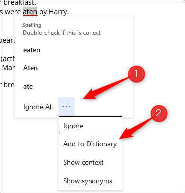 كيفية التدقيق الإملائي باستخدام اختصارات لوحة المفاتيح في Microsoft Word 9