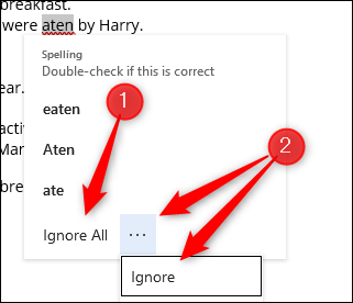 كيفية التدقيق الإملائي باستخدام اختصارات لوحة المفاتيح في Microsoft Word 8