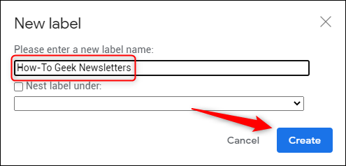 كيفية إنشاء مجلد جديد في Gmail 6