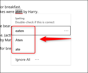 كيفية التدقيق الإملائي باستخدام اختصارات لوحة المفاتيح في Microsoft Word 7