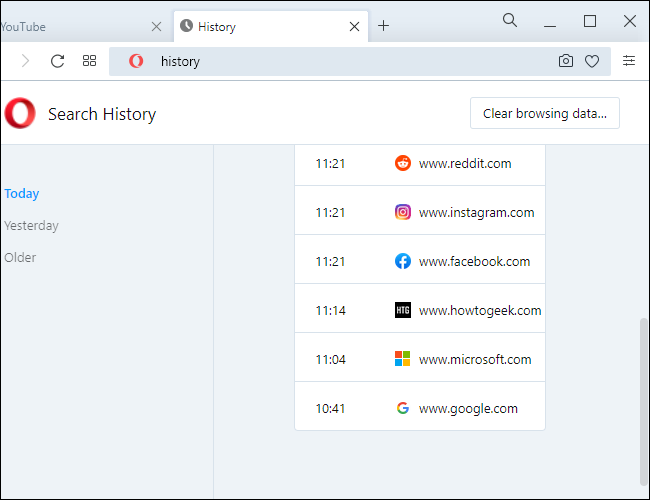 كيفية استعادة علامات التبويب المغلقة مؤخرًا في Chrome و Firefox و Opera و Internet Explorer و Edge 16