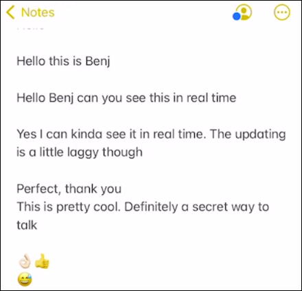 كيفية إجراء محادثات سرية مع تطبيق iPhone Notes 11