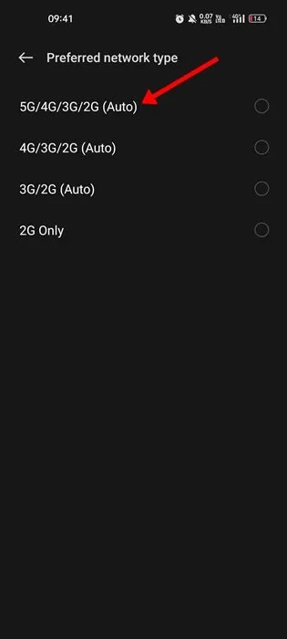كيفية فرض وضع 4G LTE فقط على أجهزة Android 8