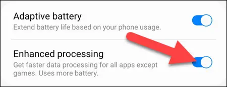 هل يحتوي هاتف Android الخاص بك على "وضع عالي الأداء"؟ 6