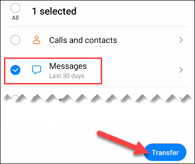 كيفية نقل رسائل iPhone النصية إلى Android 9