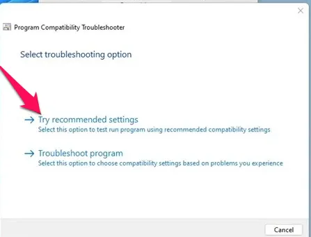 كيفية تشغيل البرامج الأقدم في وضع التوافق في Windows 11 9