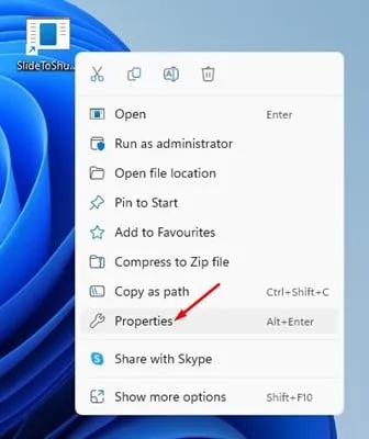 كيفية إضافة اختصار ايقاف التشغيل في شريط مهام Windows 11 5