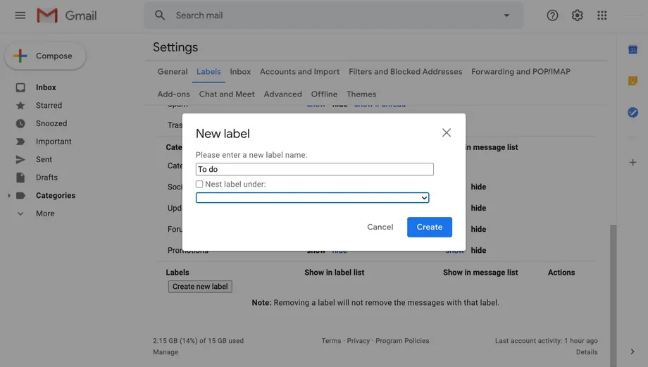 كيفية تغيير تخطيط البريد الوارد في Gmail 11