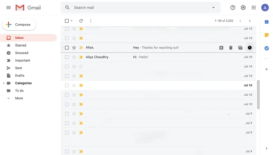كيفية تأجيل رسائل البريد الإلكتروني في Gmail 2