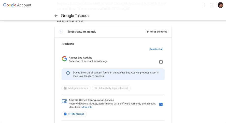 كيفية عمل نسخة احتياطية من حساب Google الخاص بك 3