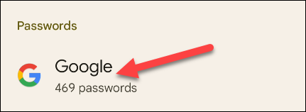 كيفية استخدام Google Password Manager على Android 6