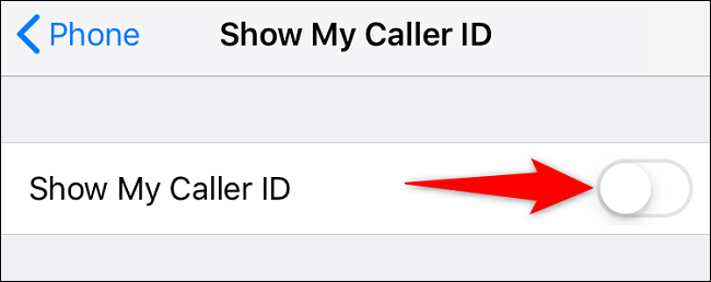 كيفية حظر رقمك في معرف المتصل على iPhone أو Android 4