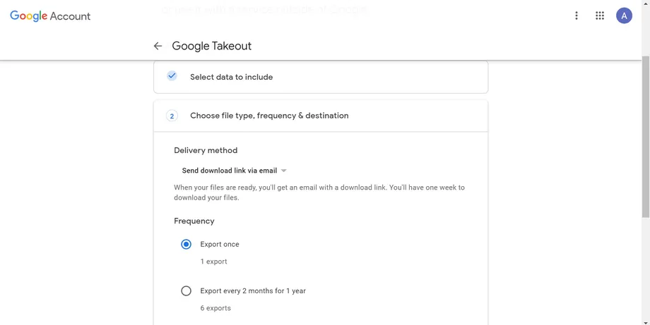 كيفية عمل نسخة احتياطية من حساب Google الخاص بك 6
