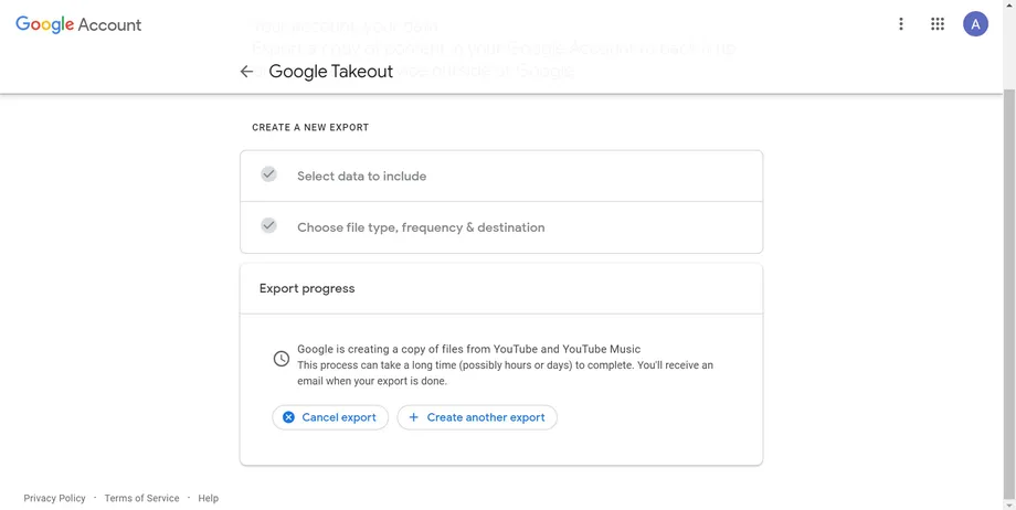 كيفية عمل نسخة احتياطية من حساب Google الخاص بك 7