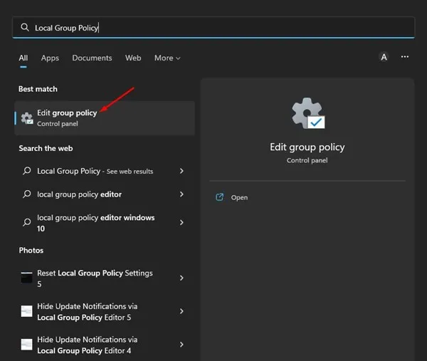 كيفية السماح أو رفض الوصول للكتابة إلى محركات الأقراص القابلة للإزالة في Windows 11 2 كيفية السماح أو رفض الوصول للكتابة إلى محركات الأقراص القابلة للإزالة في Windows 11 2
