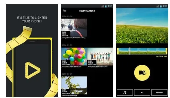 افضل 10 تطبيقات ضاغط الفيديو على الاندرويد بجودة عالية 3