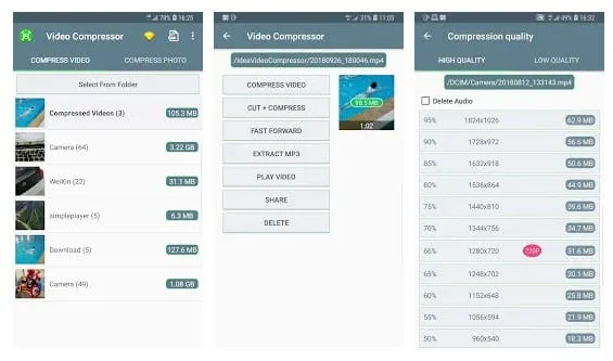 افضل 10 تطبيقات ضاغط الفيديو على الاندرويد بجودة عالية 5