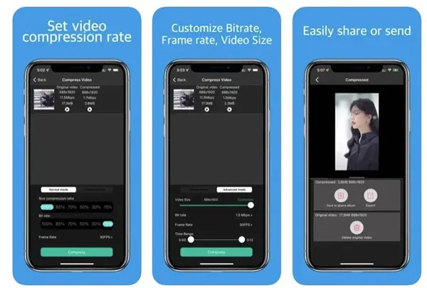 كيفية ضغط مقاطع الفيديو على iPhone | تطبيقات ضاغط الفيديو 3