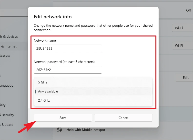 كيفية إنشاء نقطة اتصال Wi-Fi على ويندوز 11 8 كيفية إنشاء نقطة اتصال Wi-Fi على ويندوز 11 8