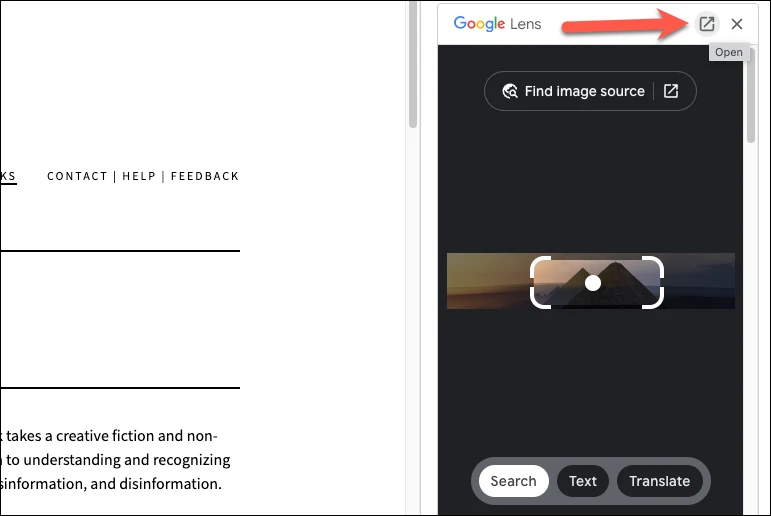 كيفية البحث عن الصور باستخدام Google Lens في Chrome 5 كيفية البحث عن الصور باستخدام Google Lens في Chrome 5
