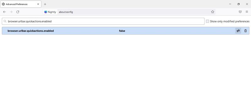 كيفية تمكين الإجراءات السريعة في متصفح Firefox 5