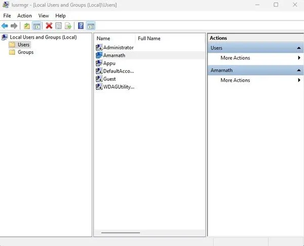 كيفية فتح الحسابات المقفلة في Windows 11 (طريقتان) 4