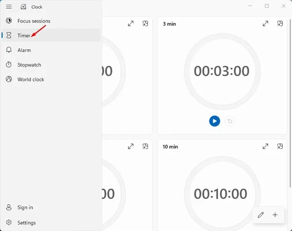 كيفية ضبط المنبهات والمؤقتات في Windows 11 8