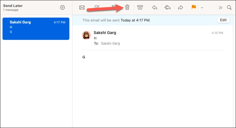 كيفية جدولة بريد إلكتروني في تطبيق Mail على Mac باستخدام macOS Ventura 14 كيفية جدولة بريد إلكتروني في تطبيق Mail على Mac باستخدام macOS Ventura 14