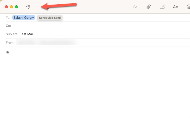 كيفية جدولة بريد إلكتروني في تطبيق Mail على Mac باستخدام macOS Ventura 4 كيفية جدولة بريد إلكتروني في تطبيق Mail على Mac باستخدام macOS Ventura 4