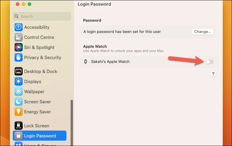 كيفية استخدام Apple Watch لفتح جهاز Mac الخاص بك 9 كيفية استخدام Apple Watch لفتح جهاز Mac الخاص بك 9