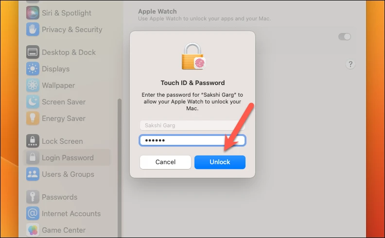 كيفية استخدام Apple Watch لفتح جهاز Mac الخاص بك 10 كيفية استخدام Apple Watch لفتح جهاز Mac الخاص بك 10