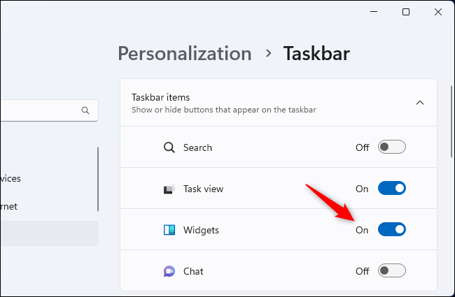 كيفية الحصول على الطقس على شريط مهام Windows 11 4